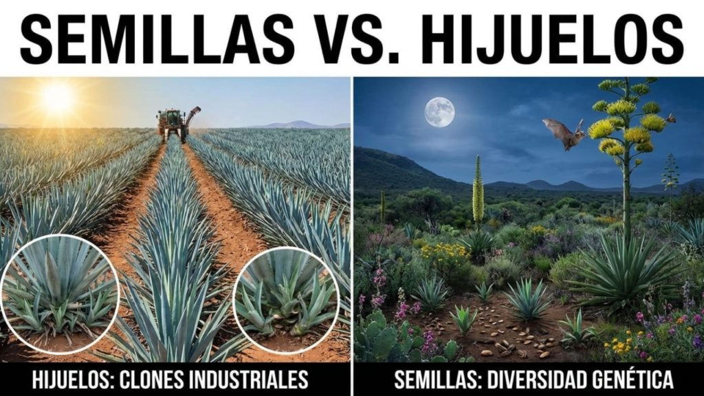 semillas vs hijuelos